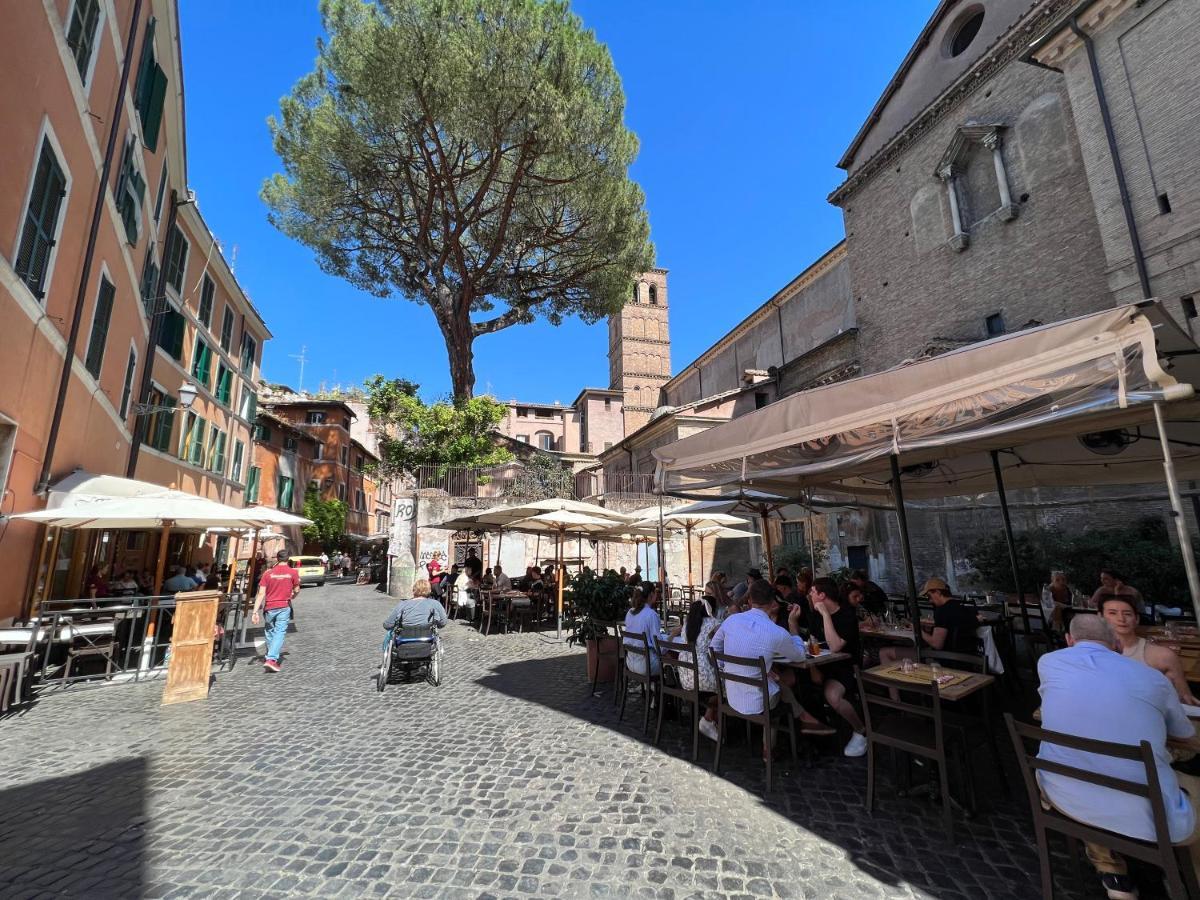 Loft Trastevere Róma Kültér fotó